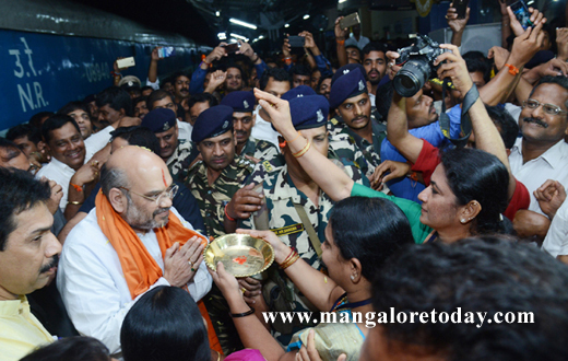 AMith Shah in Mangaluru